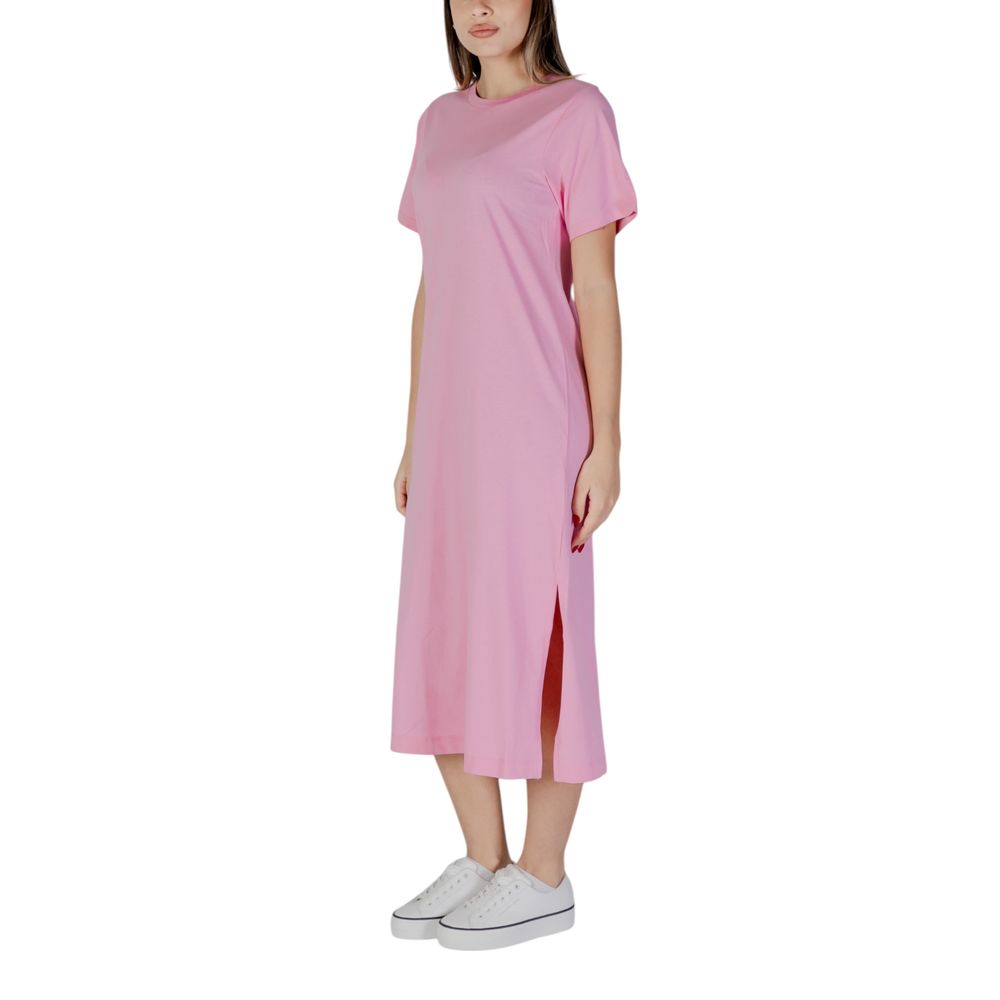 B.Young Multicolor Cotton Midi Dress B.Young