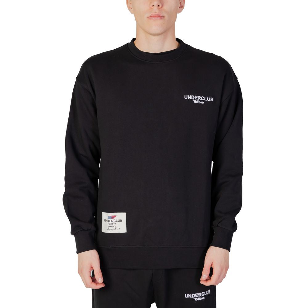 Underclub Black Cotton Sweatshirt Underclub