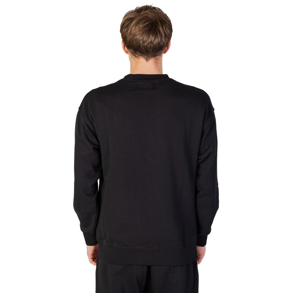 Underclub Black Cotton Sweatshirt Underclub
