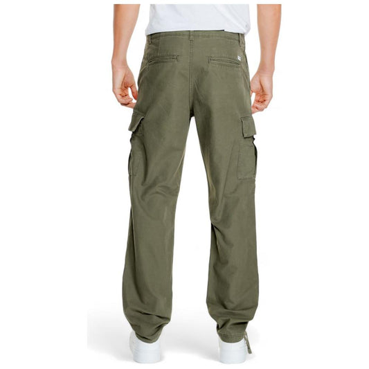 Jack Jones Green Cotton Jeans & Pant Jack Jones Dim Gray