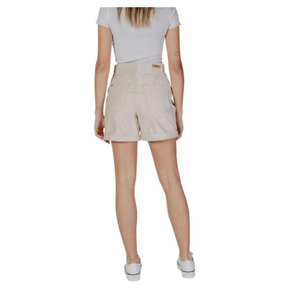 B.Young Beige Cotton Shorts B.Young