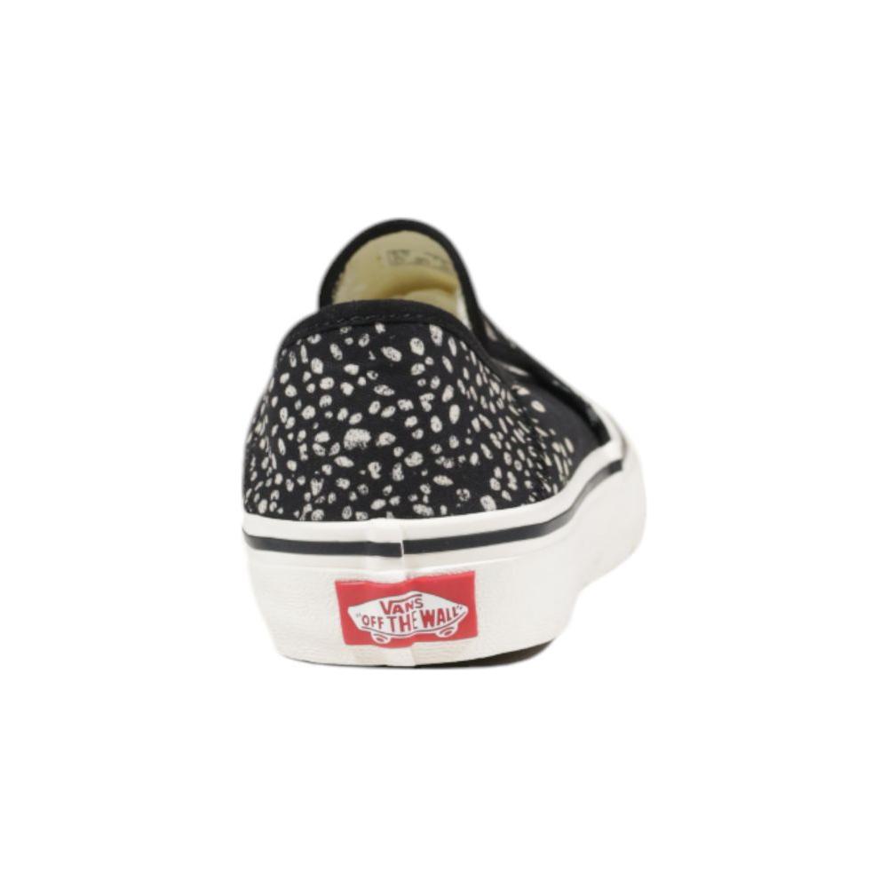 Vans Black Leather Sneaker Vans Antique White