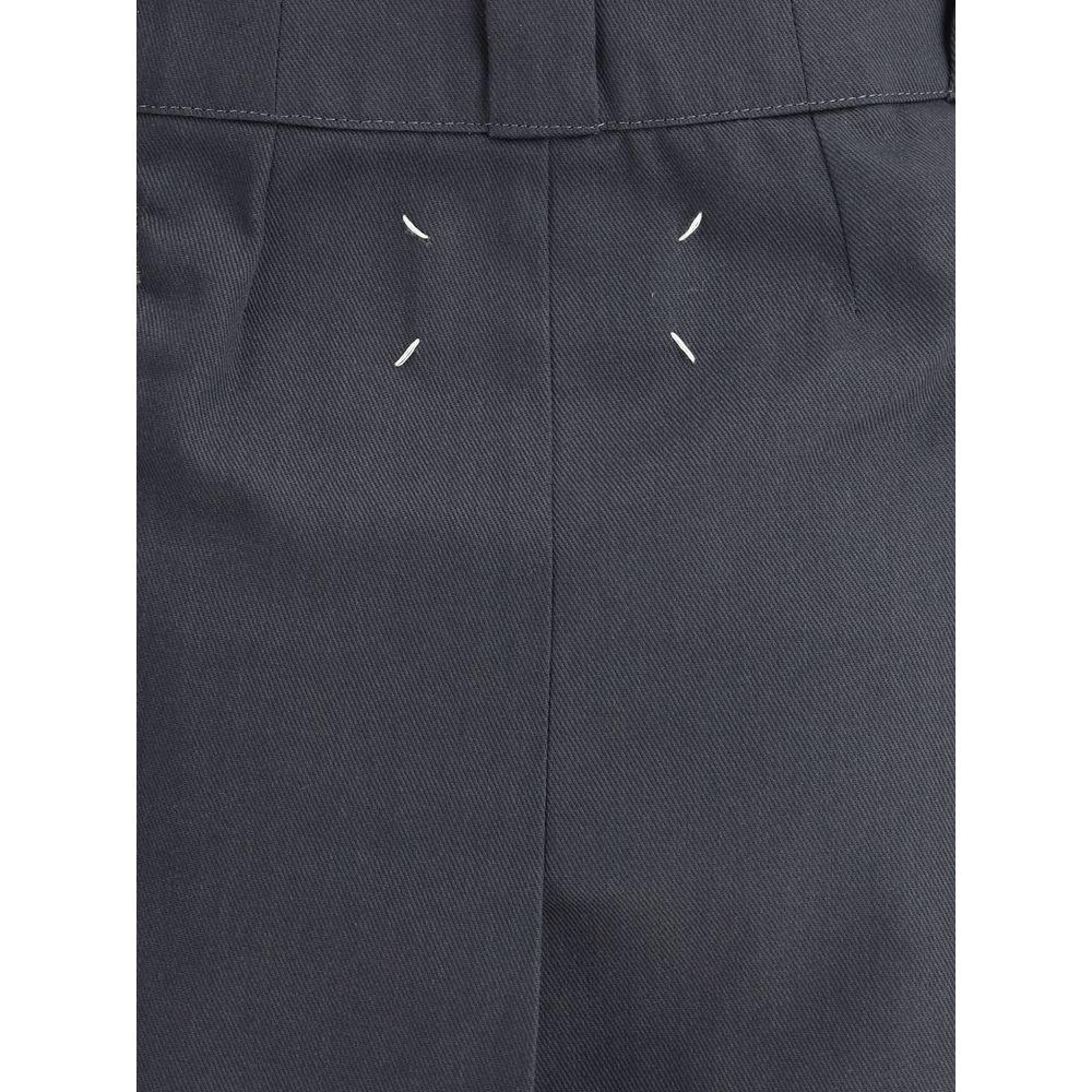 Margiela Midi Skirt Margiela Dark Slate Gray