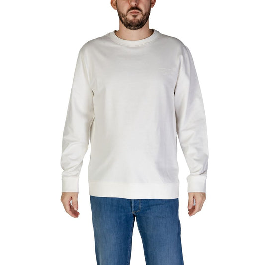 Hamaki-Ho White Cotton Sweatshirt Hamaki-Ho
