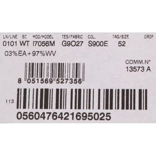 优雅灰色条纹羊毛混纺背心