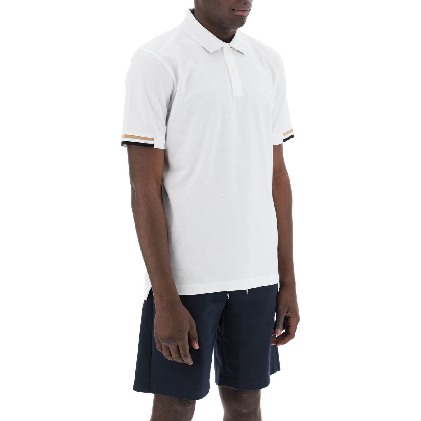 Boss parlay polo shirt with stripe detail Topwear Boss