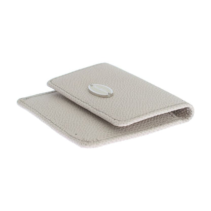 Dolce & Gabbana White Dauphine Leather Case Wallet 1728,67345645728,Accessories,Dolce & Gabbana,Leather Wallets - Wallets - Accessories,Material: 100% Leather dauphine,Men - Bags,Money Clips - Wallets - Accessories,New with tags,Wallets - Accessories,Wall