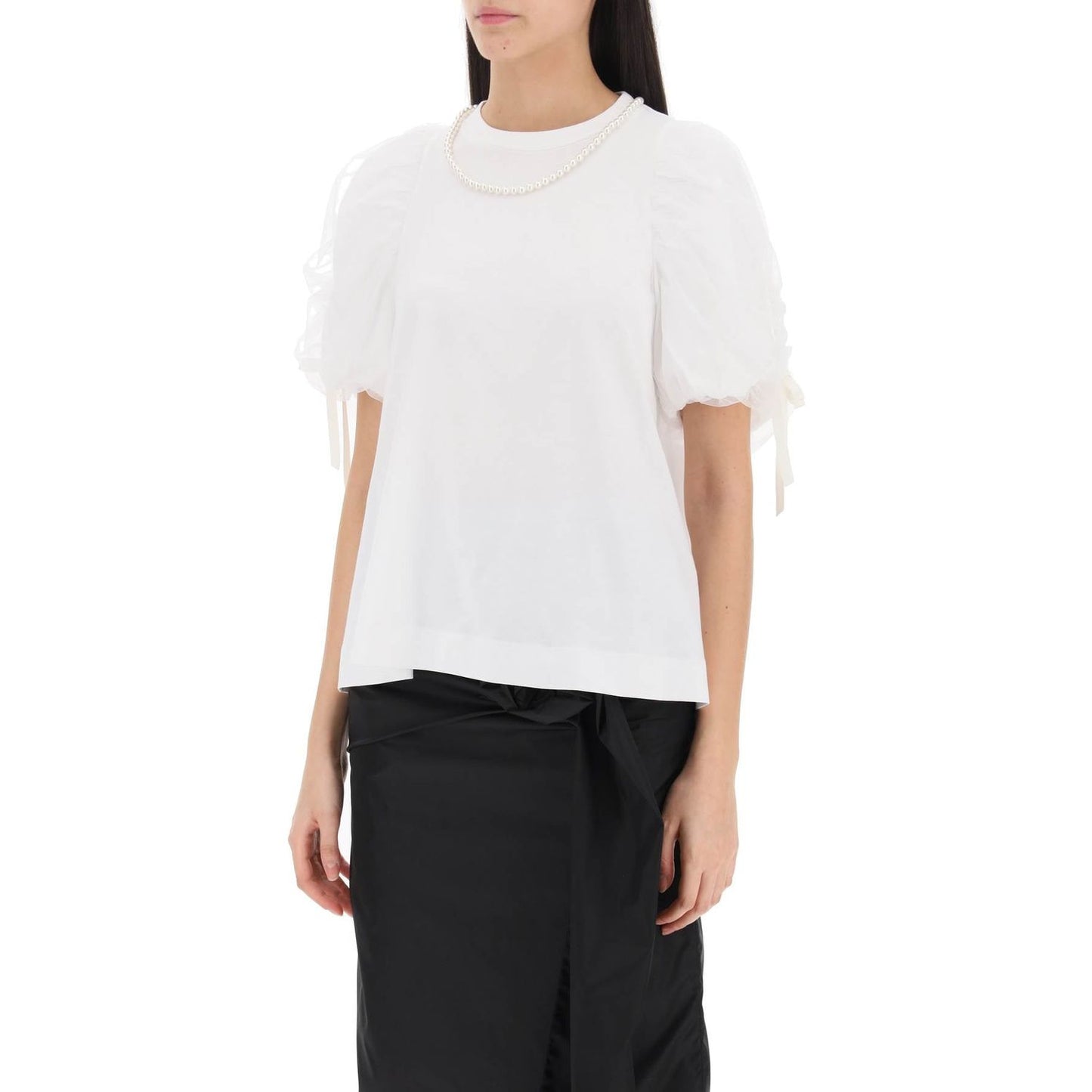 Simone Rocha puff sleeves t-shirt Topwear Simone Rocha