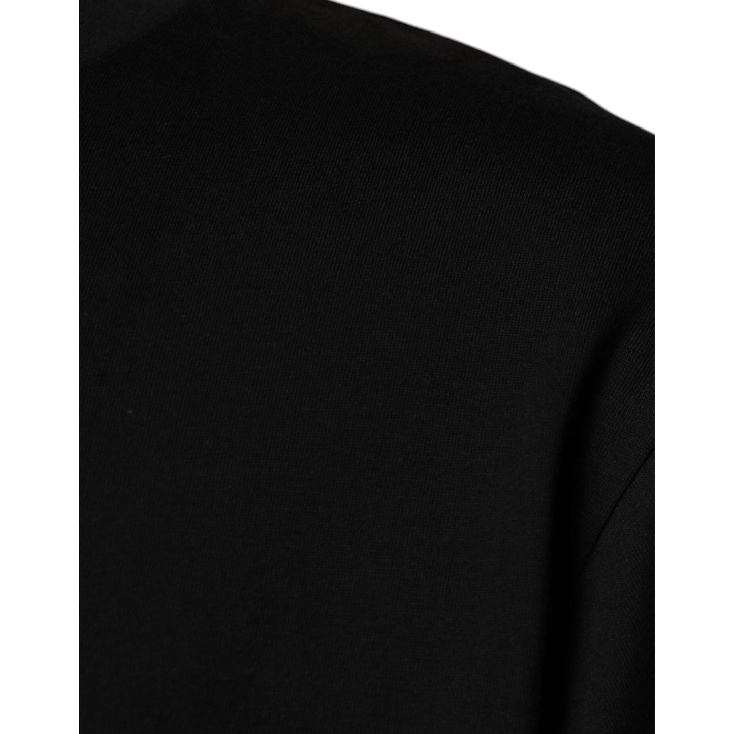 Dolce & Gabbana Black Crew Neck Short Sleeve T-shirt