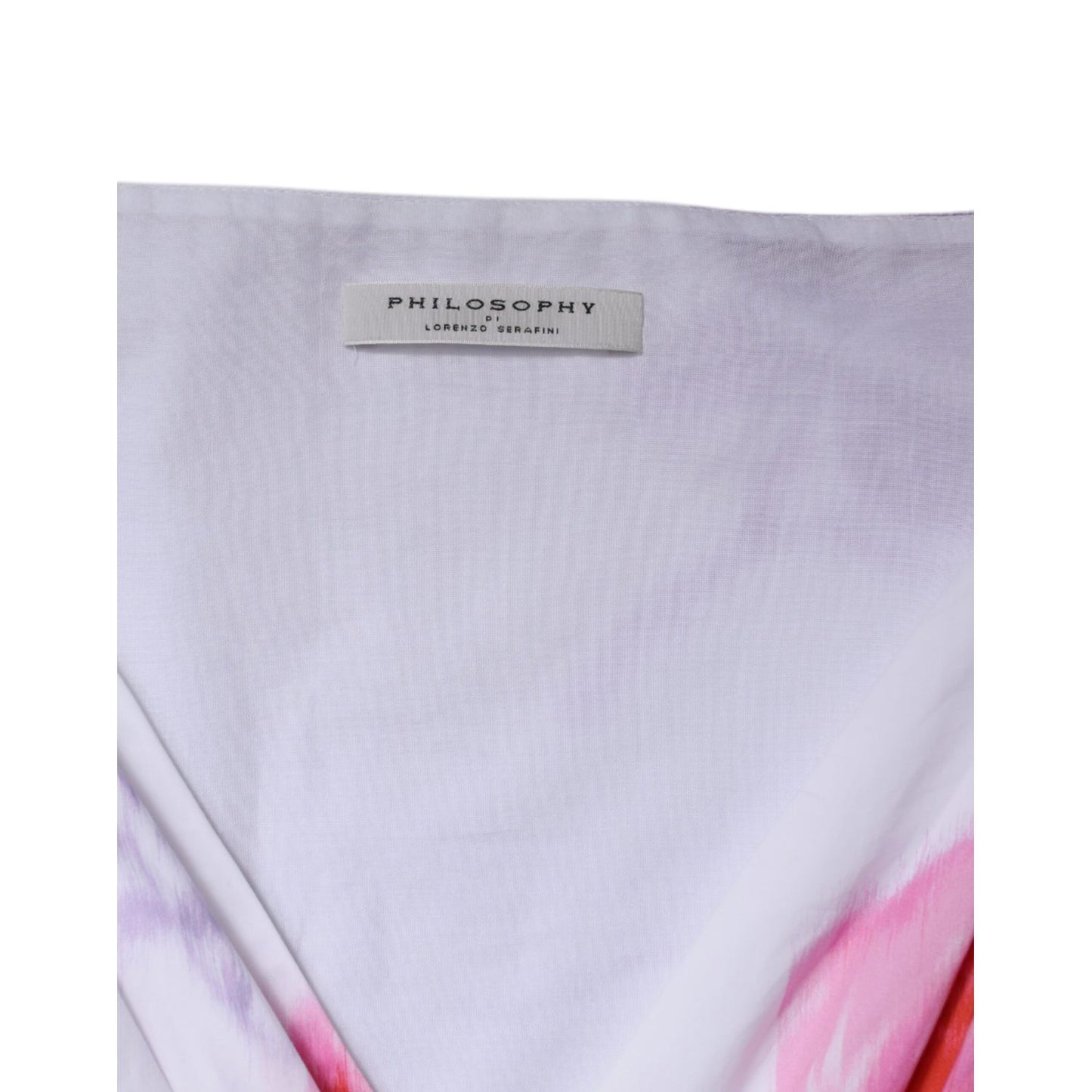 Philosophy White Floral Cotton Maxi Dress Philosophy