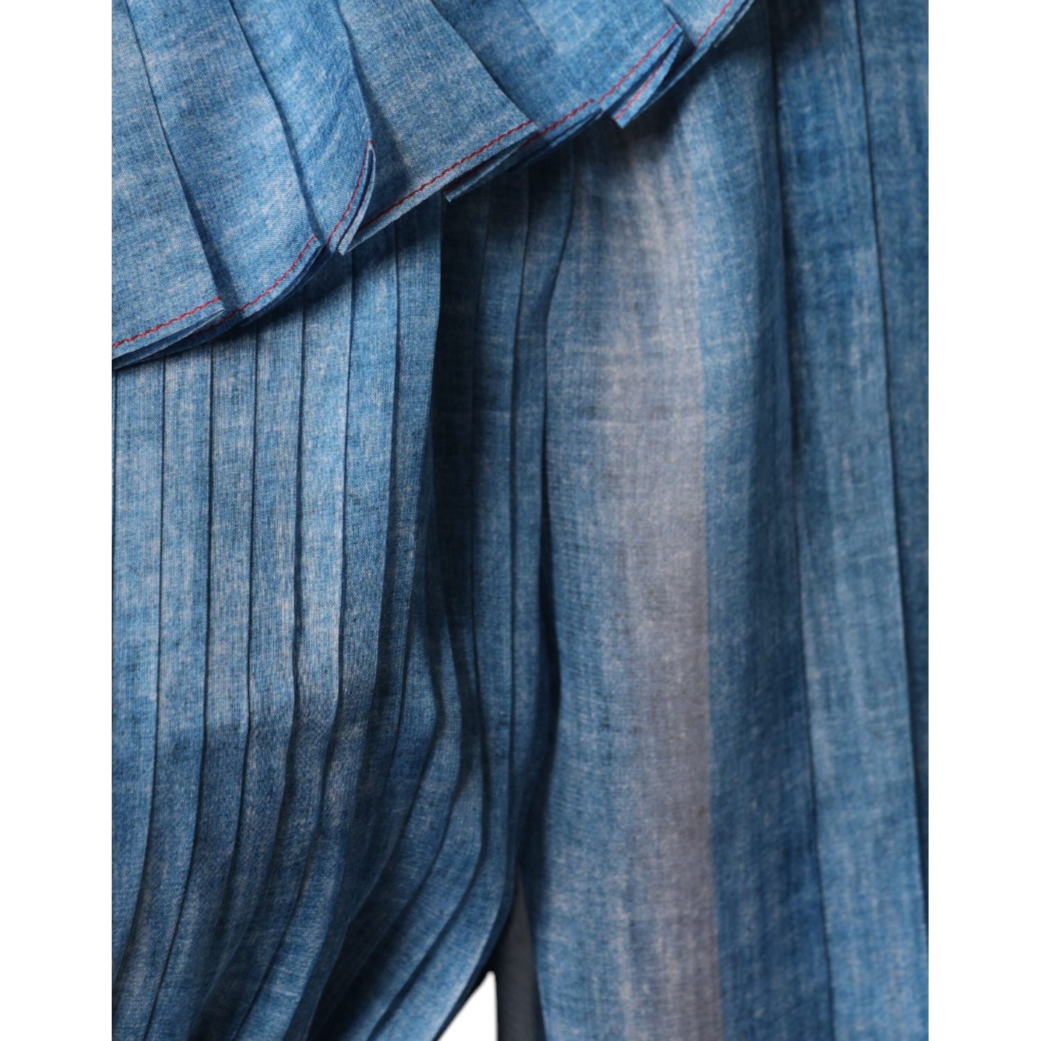 Philosophy Blue Layered Long Sleeve Dress