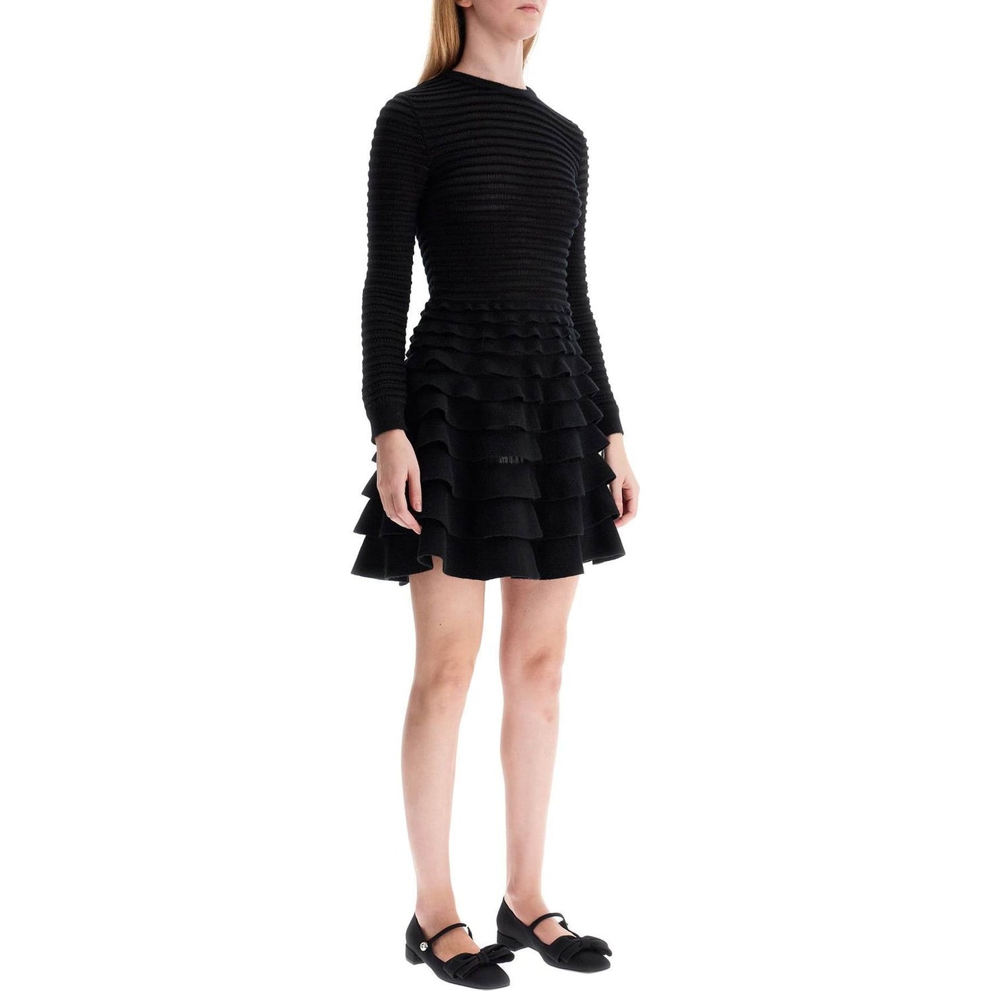 Valentino Garavani mini viscose and wool dress