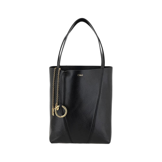Chloé Black Calf Leather Bos Taurus Shoulder Bag Chloé