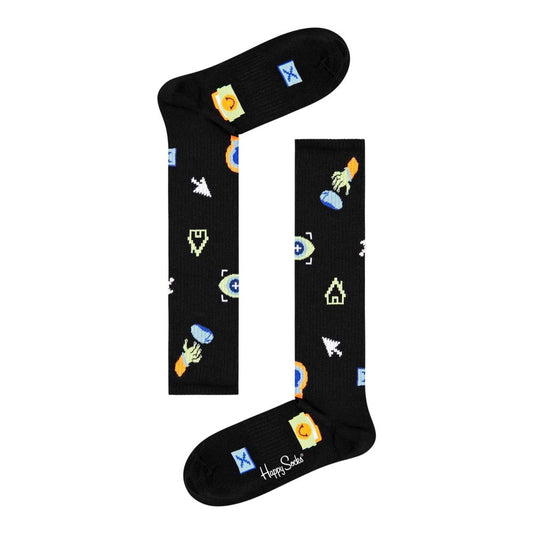 Happy Socks Black Cotton Socks