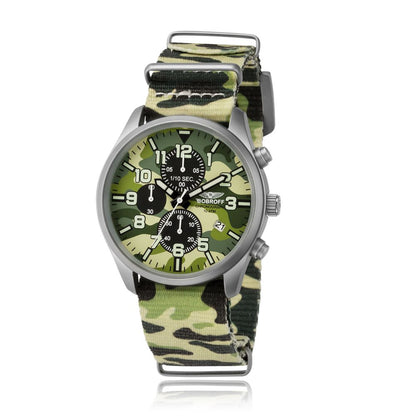 Bobroff Army Nylon Sport Watch1728,67434610848,Accessories,Army,Bobroff,Men,New with tags,Sport Watches - Watches - Accessories,Watches - Accessories