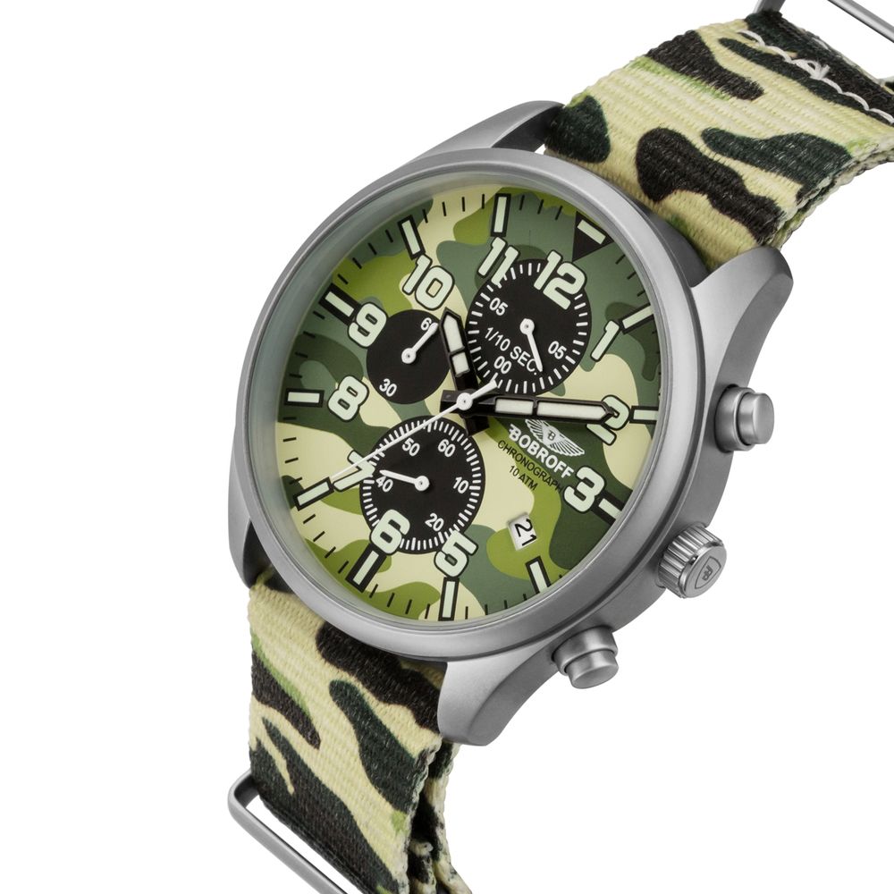Bobroff Army Nylon Sport Watch1728,67434610848,Accessories,Army,Bobroff,Men,New with tags,Sport Watches - Watches - Accessories,Watches - Accessories