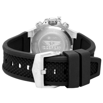 Bobroff Black Rubber Sport Watch Bobroff