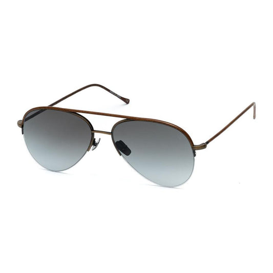 Belstaff Brown Stainless Steel Sunglasses Belstaff Light Slate Gray