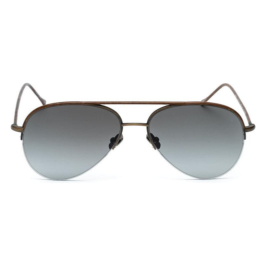 Belstaff Brown Stainless Steel Sunglasses Belstaff Light Slate Gray