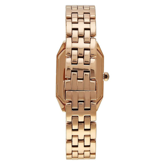 Armani Rose Gold Stainless Steel Watch Armani Rosy Brown