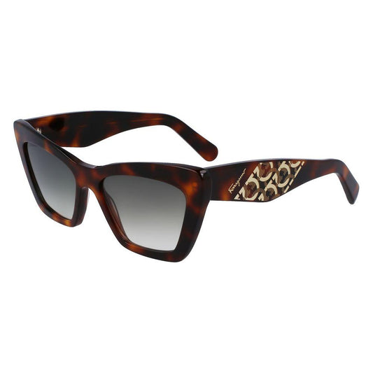 Ferragamo Brown Recycled Acetate Sunglasses Ferragamo