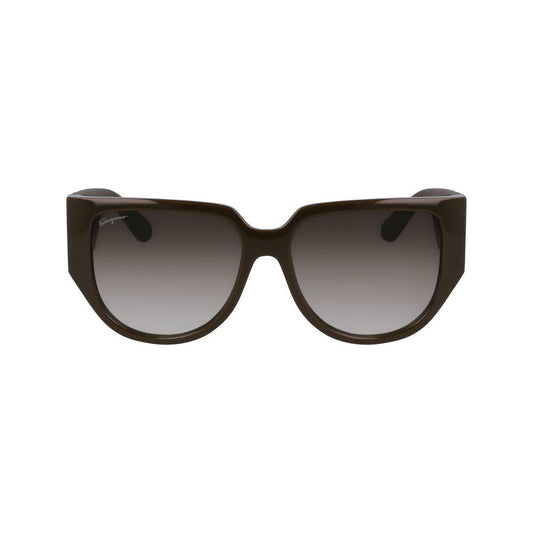 Ferragamo Green Bio Injected Sunglasses Ferragamo Dark Slate Gray