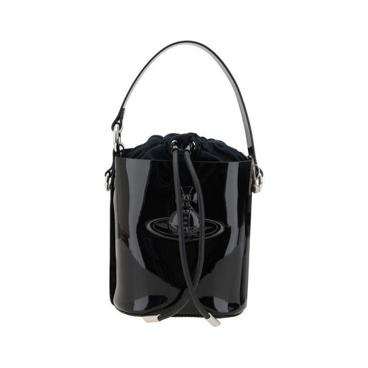 Vivienne Westwood Daisy Drawstring Bucket Bag Vivienne Westwood Dark Slate Gray