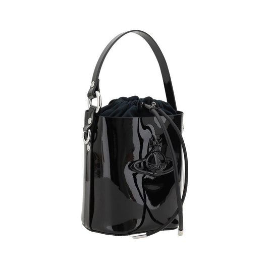 Vivienne Westwood Daisy Drawstring Bucket Bag Vivienne Westwood Dark Slate Gray