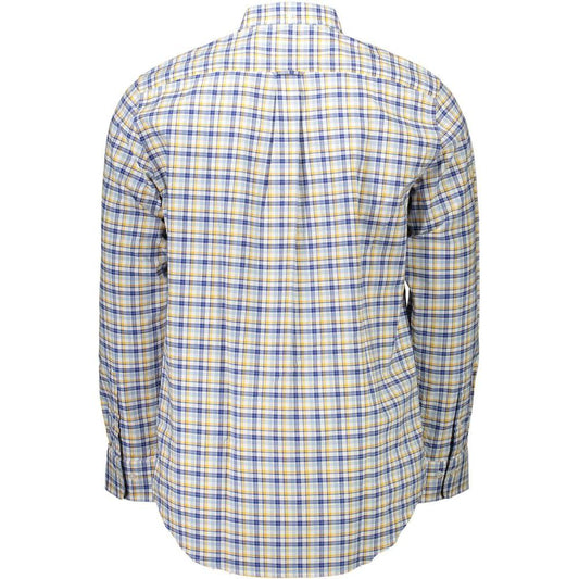 Gant Yellow Cotton Men Shirt Gant