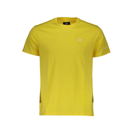 La Martina Yellow Cotton Men T-Shirt La Martina