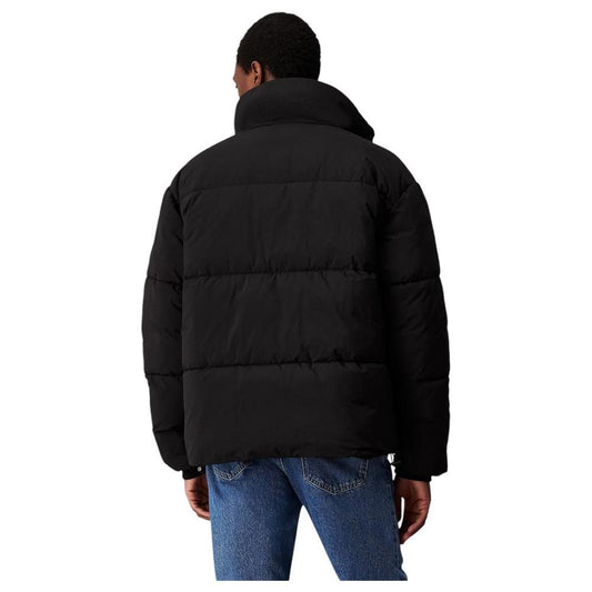 Calvin Klein Jeans Black Polyamide Riciclata Jacket Calvin Klein Jeans