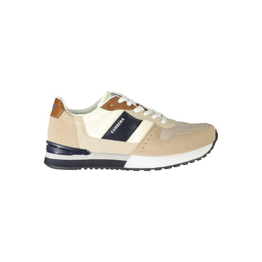 Carrera Beige Polyester Sneaker Carrera