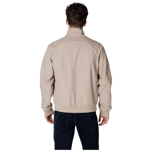 EA7 Emporio Armani Beige Polyamide Jacket