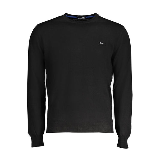 Harmont & Blaine Black Wool Sweater Harmont & Blaine