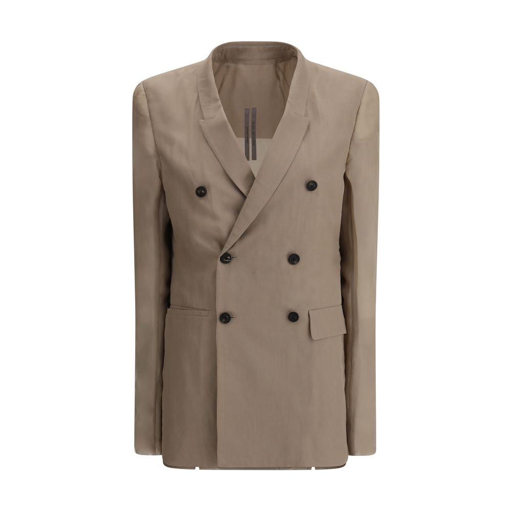 Rick Owens Double-breasted Blazer Rick Owens Dim Gray