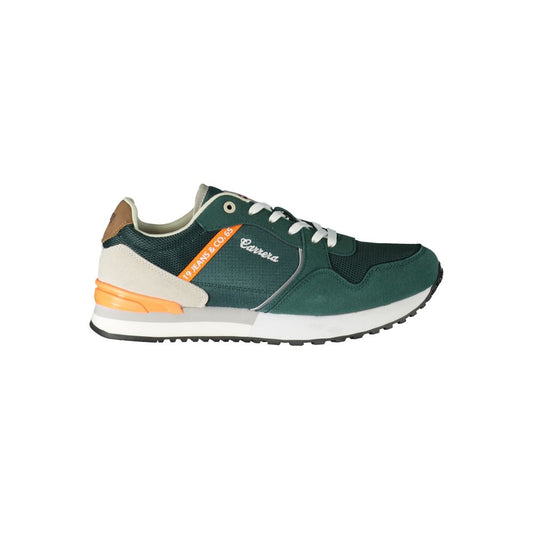 Carrera Green Polyester Sneaker Carrera