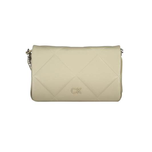 Calvin Klein Beige Cotton Handbag Calvin Klein