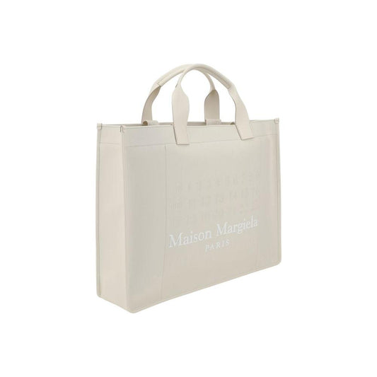Margiela Cotton Tote Bag Margiela Light Gray