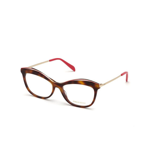 Emilio Pucci Brown Acetate Glasses (Frames)