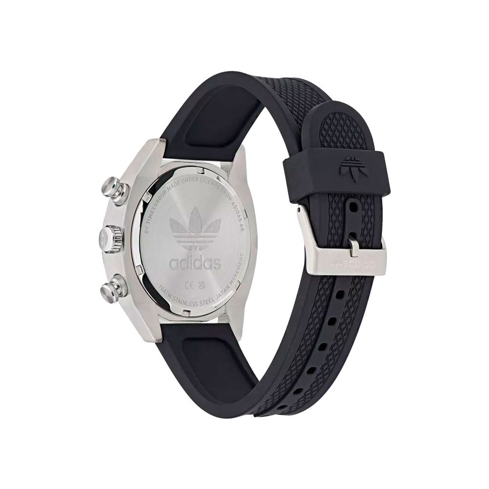 Adidas Black Synthetic Sport Watch Adidas