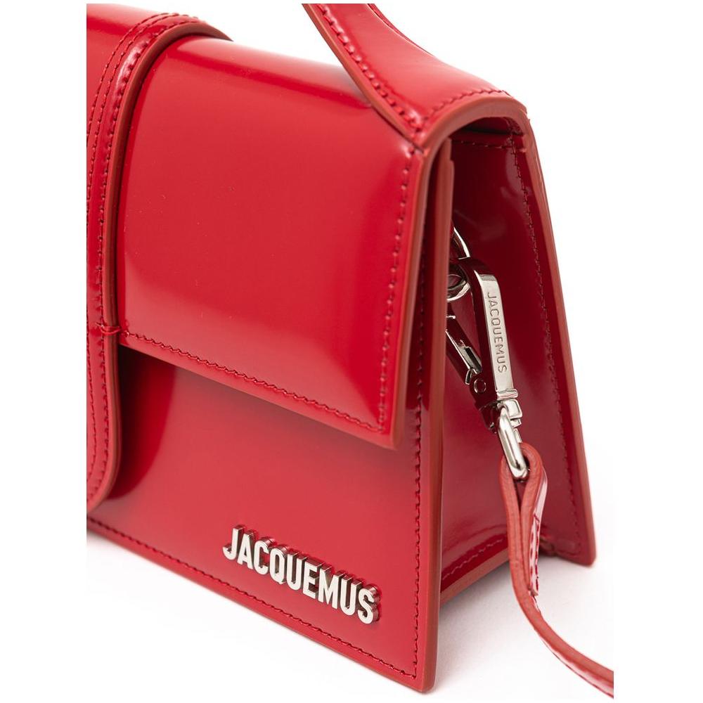 Jacquemus Red Leather Shoulder Bag Jacquemus Maroon