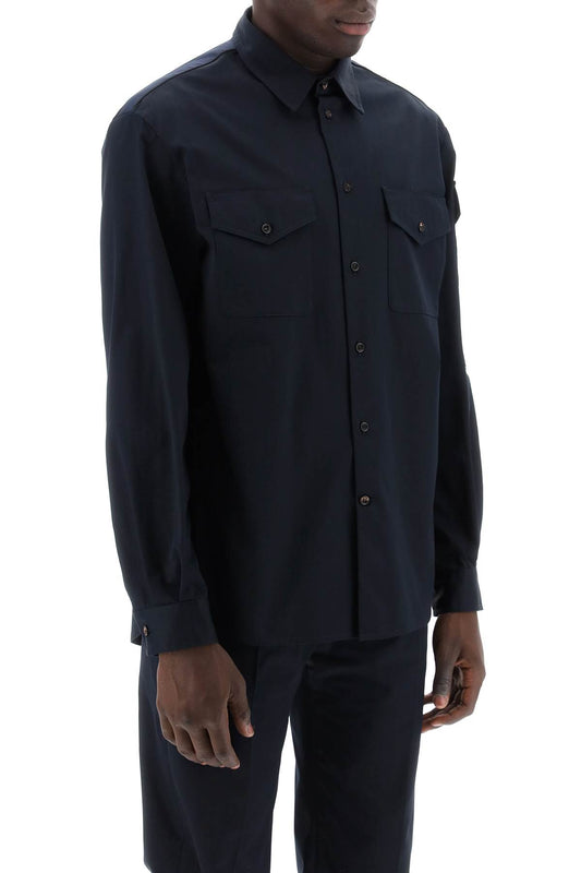 Alexander Mcqueen shirt with logo band on the sleeve Shirts Alexander Mcqueen