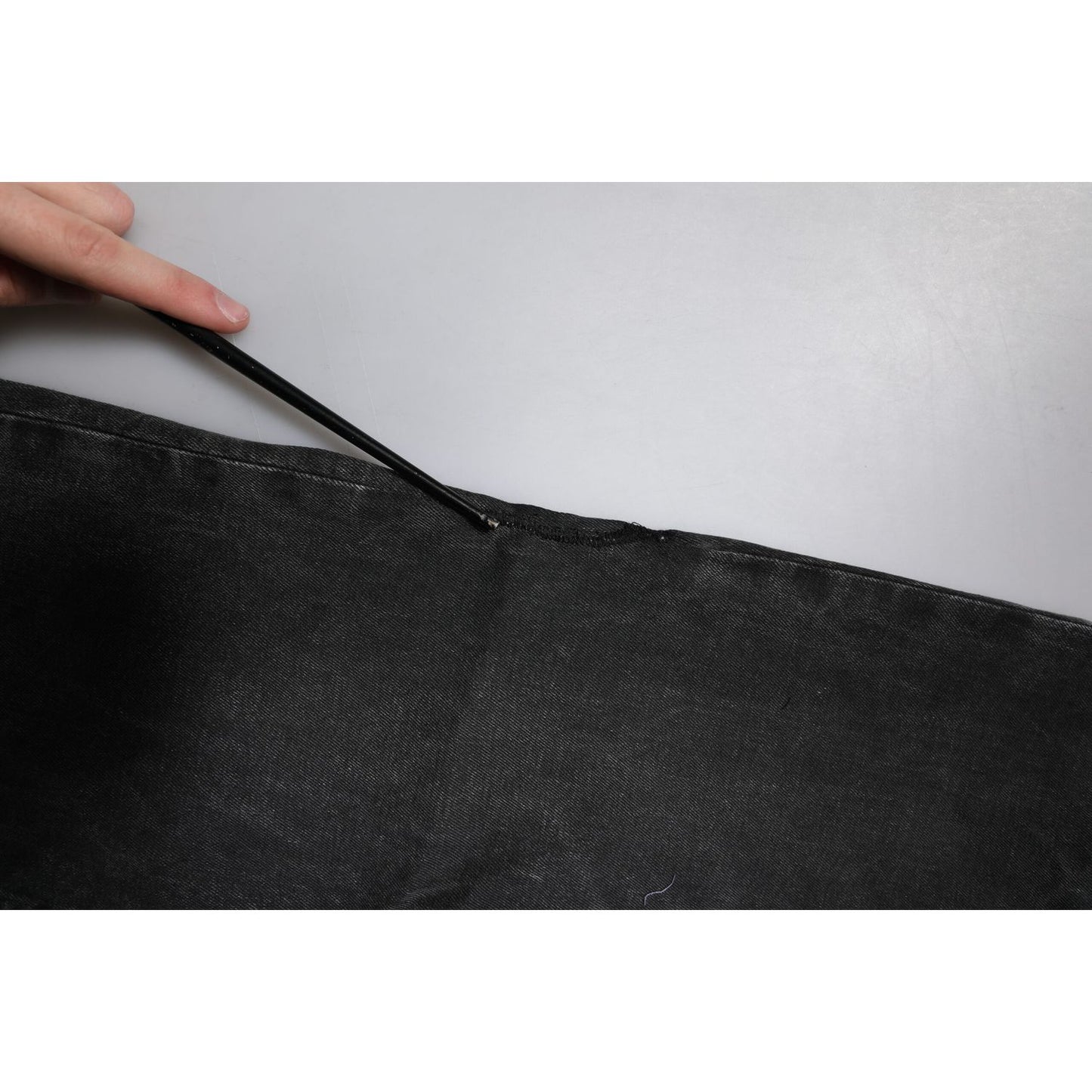 Dolce & Gabbana Black Cotton Stretch Men Skinny Denim Jeans Dolce & Gabbana