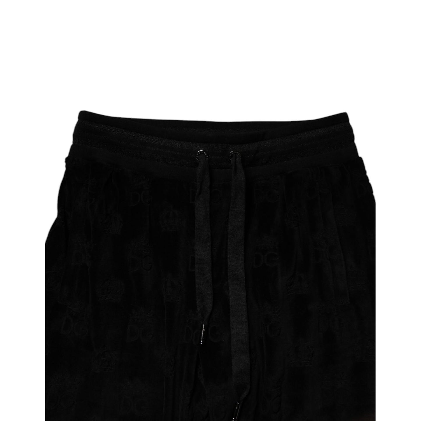 Dolce & Gabbana Black Cotton Jogger Men Sweatpants Pants Dolce & Gabbana