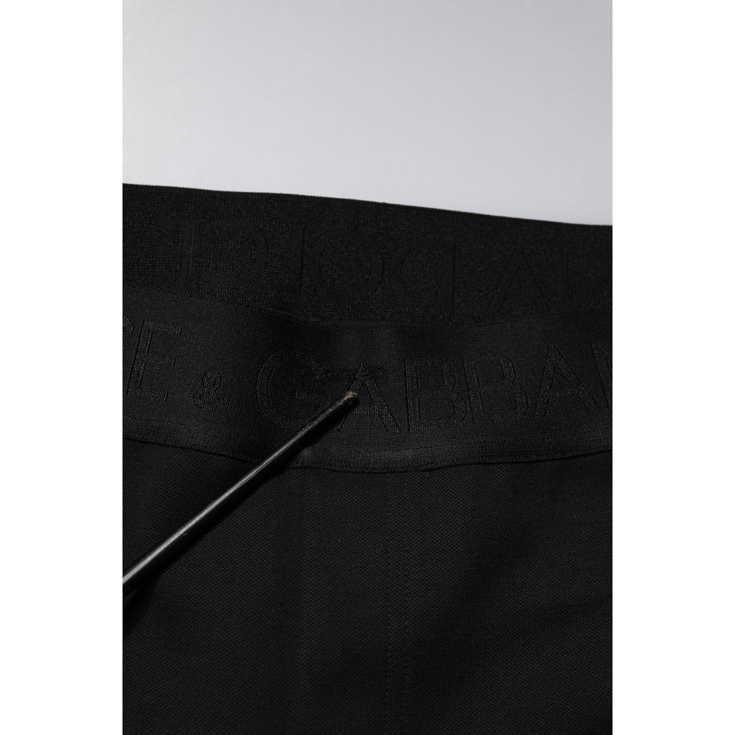 Dolce & Gabbana Black Cotton Jogger Men Sweatpants Pants Dolce & Gabbana