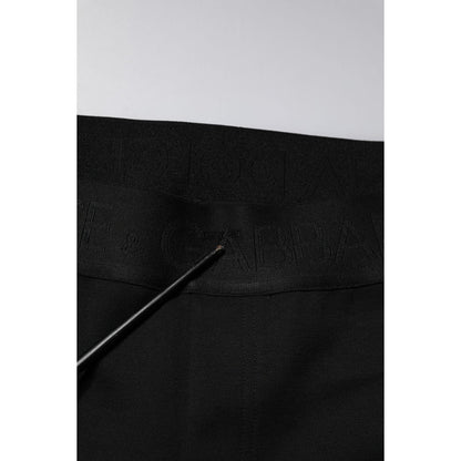 Dolce & Gabbana Black Cotton Jogger Men Sweatpants Pants Dolce & Gabbana