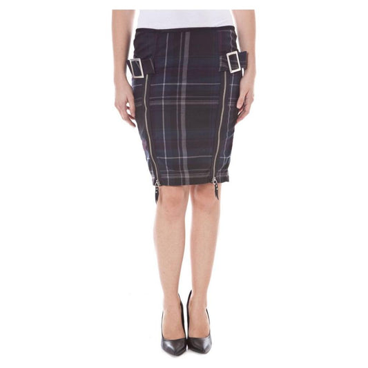 Datch Blue Polyester Skirt Datch Dark Slate Gray