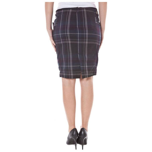 Datch Blue Polyester Skirt Datch Dark Slate Gray
