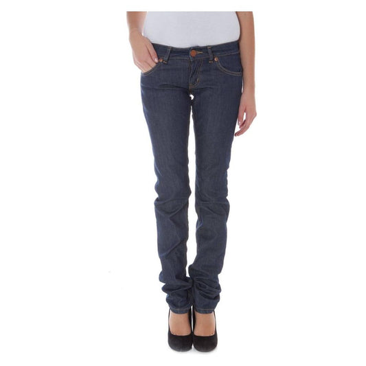 Phard Blue Cotton Jeans & Pant Phard Dark Slate Gray