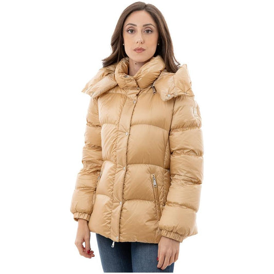 Add Yellow Polyamide Jackets & Coat Add Tan